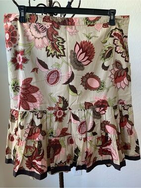 NWT Ann Taylor Women’s Floral Skirt Size 16